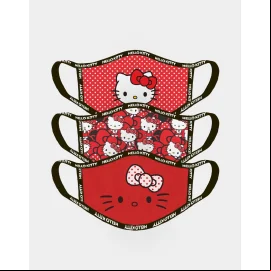 Hello Kitty: Pack de 3 masques standard 