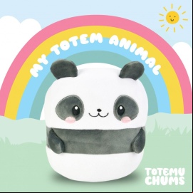 Totemu Chums peluche Cute 'n' Kawaii Panda 19 cm 